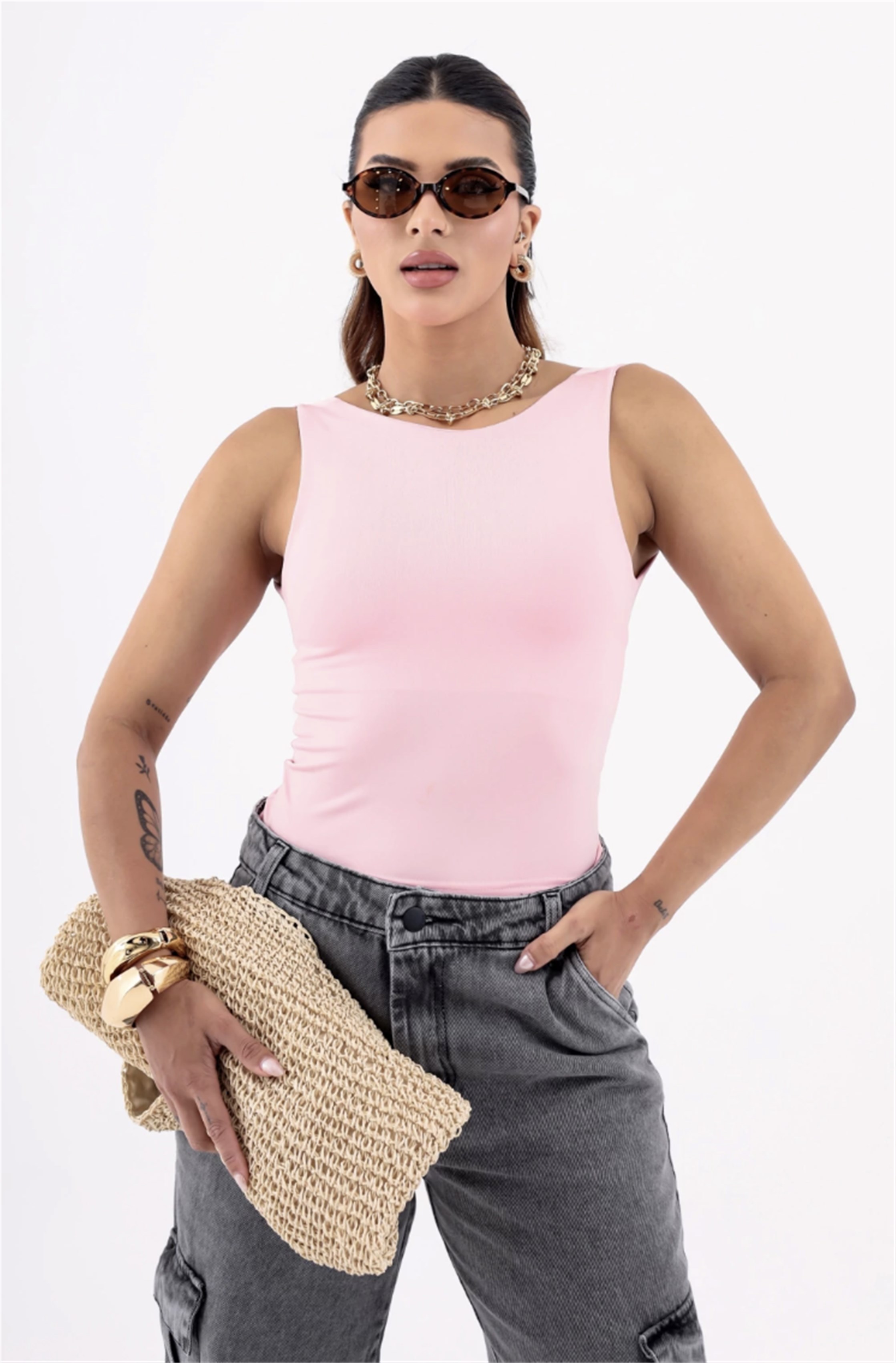 BLUSA LUCIANA DECOTE COSTAS SUPLEX