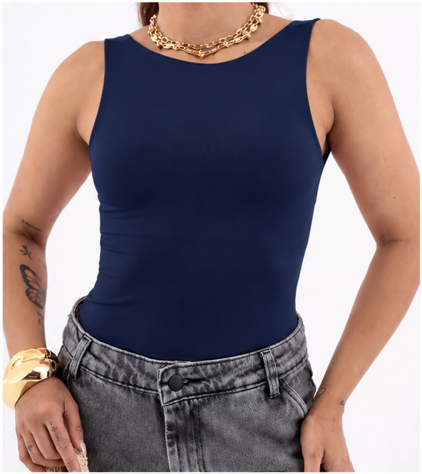 BLUSA LUCIANA DECOTE COSTAS SUPLEX