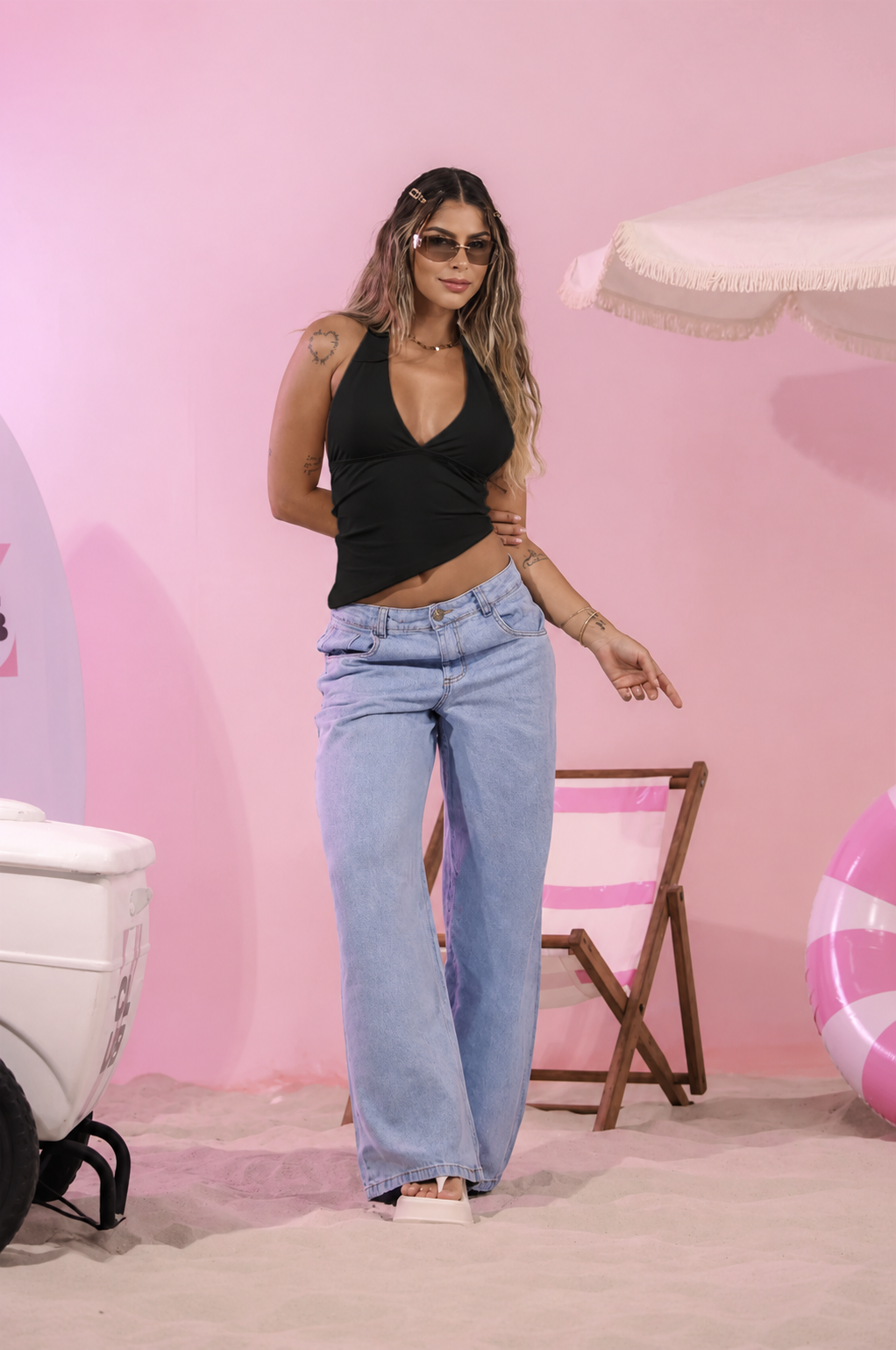 CROPPED JADE - POLIAMIDA