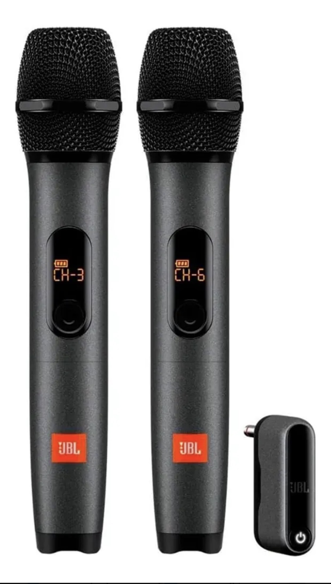 KIT 2 MICROFONES JBL PARTYBOX WIRELESS MIC